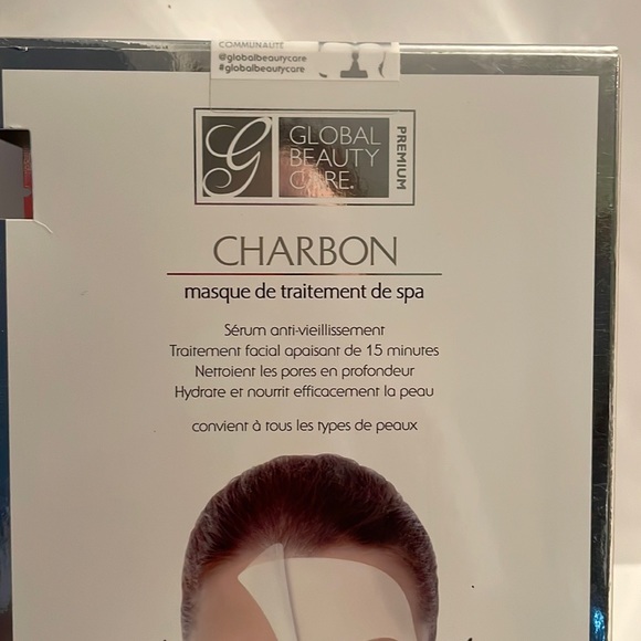 Global Beauty Care CHARCOAL spa treatment mask. Anti aging serum. All skin types - Picture 9 of 15